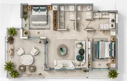 Plano Apartamento A