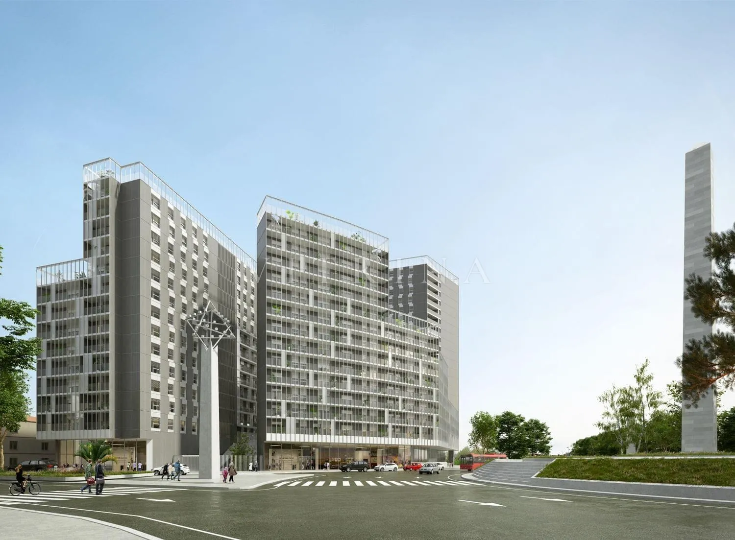 Skyline Fase 3, Plaza Europa