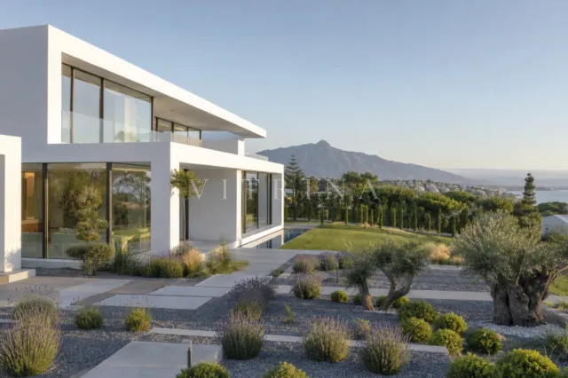 Villa en construction avec vue panoramique sur la mer à Orihuela Costa — photo 2
