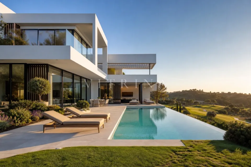 Villa méditerranéenne avec vue sur la mer à Santa Eulària des Riu