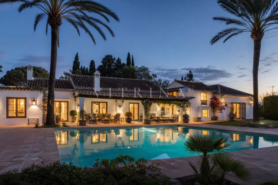 Andalusian detached house in Mijas